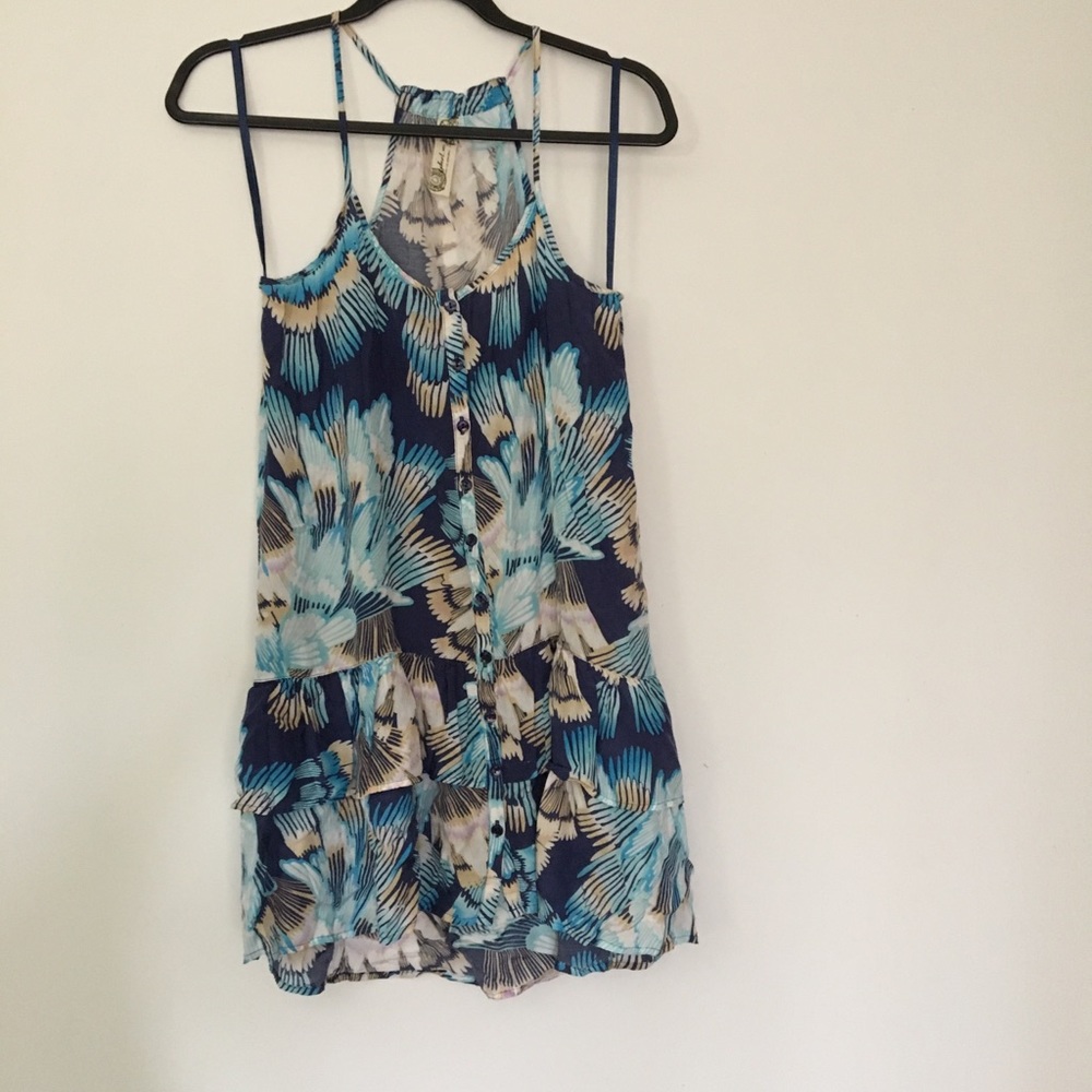 Free people bottom down mini dress.
